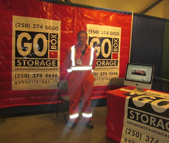 BIG and RED at the Kamloops Home & Leisure Show, 